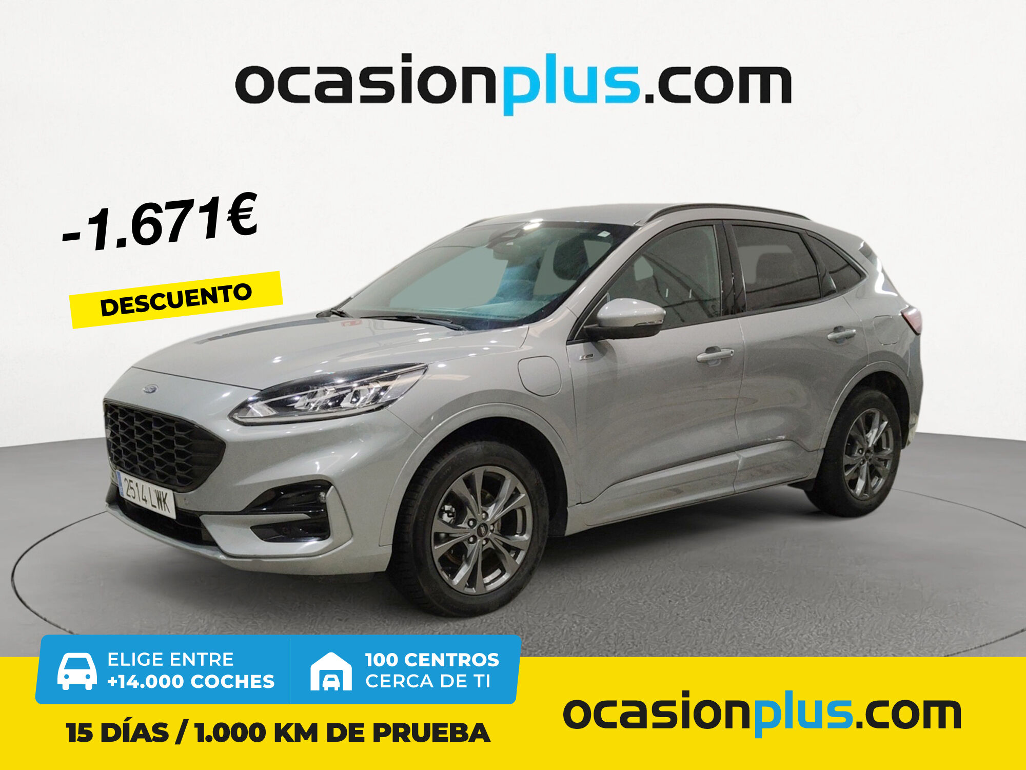 FORD Kuga (2.5 Duratec PHEV ST-Line Auto 165 kW (225 CV)) en Madrid