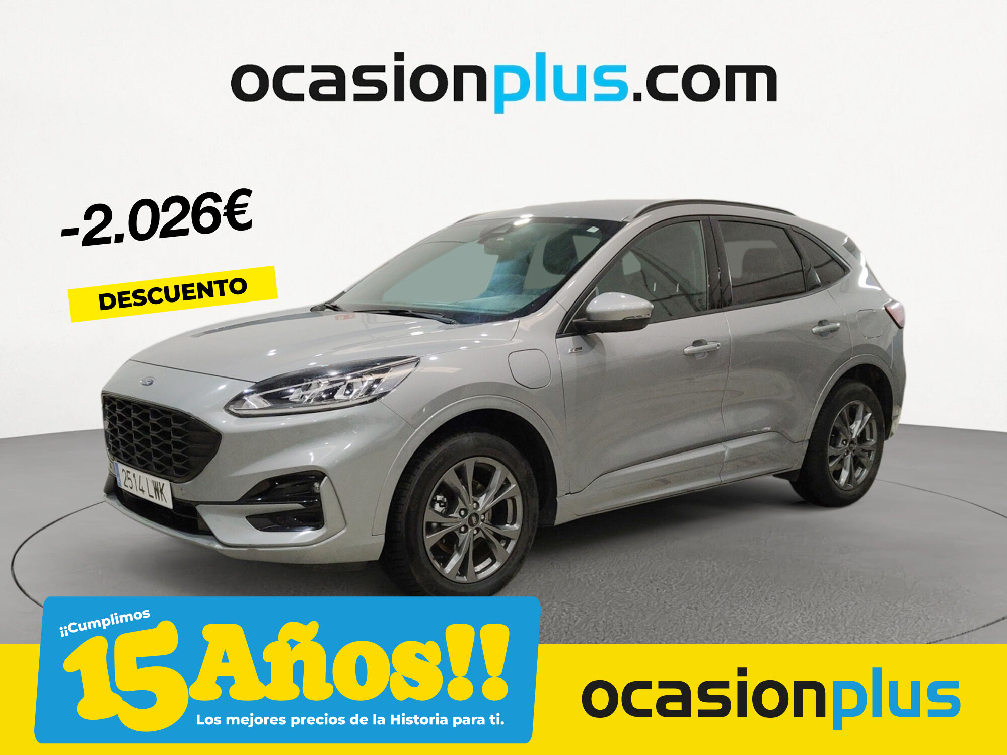 FORD Kuga (2.5 Duratec PHEV ST-Line Auto 165 kW (225 CV)) en Madrid