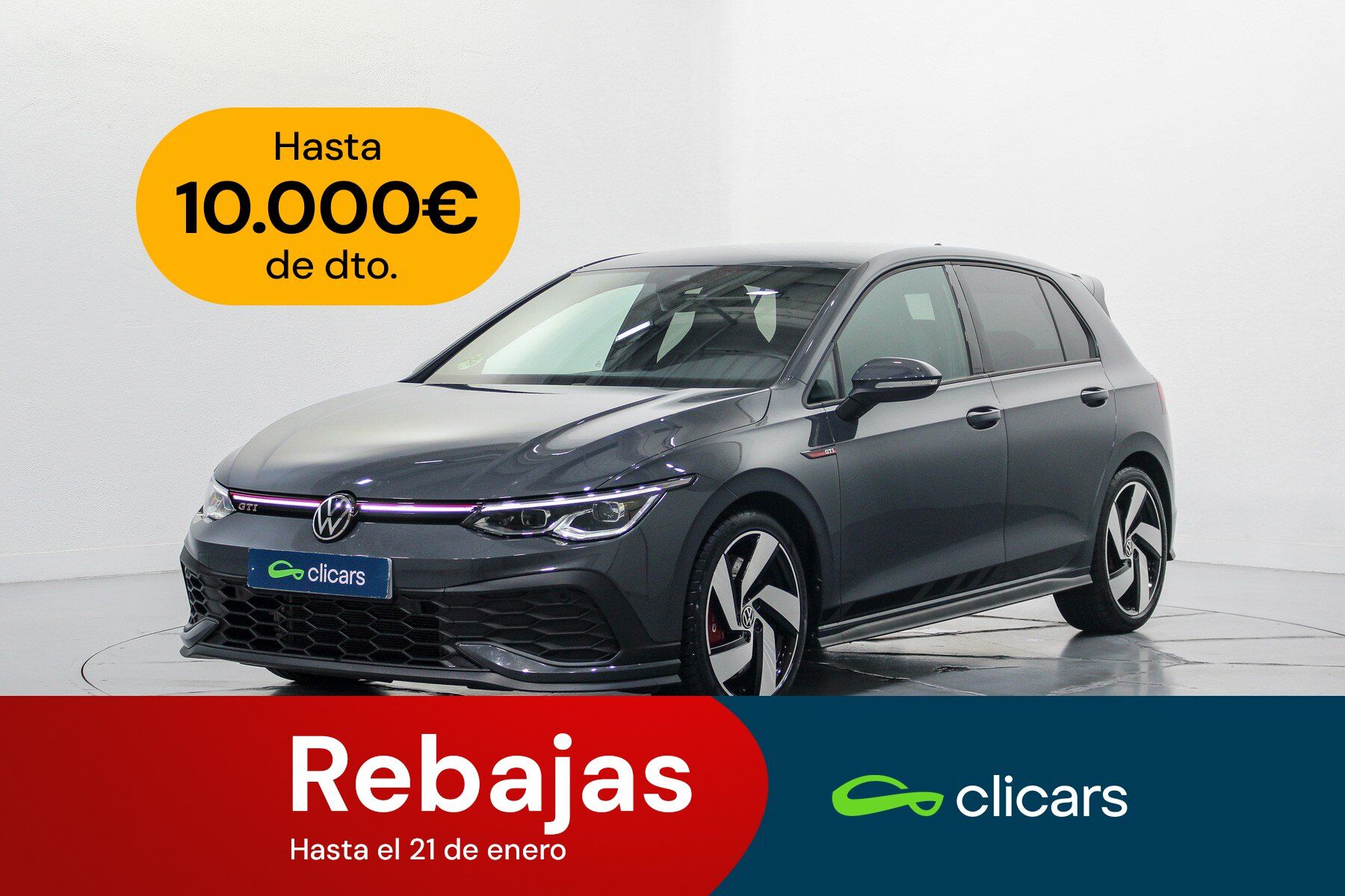 VOLKSWAGEN Golf (Golf 2.0 TSI GTI Clubsport DSG 221kW) en Madrid