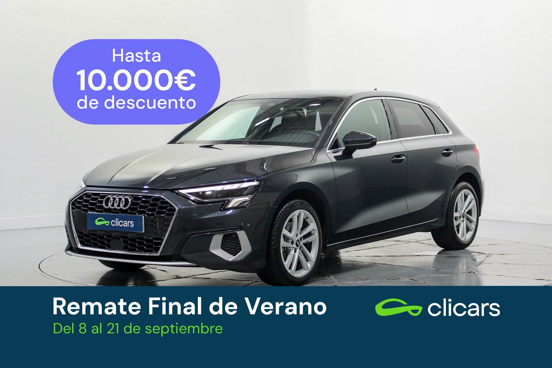 AUDI A3 (A3 Sportback 30 TFSI Advanced S tronic 85kW) en Madrid