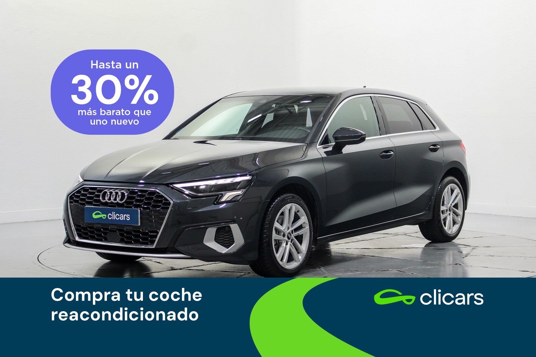 AUDI A3 (A3 Sportback 30 TFSI Advanced S tronic 85kW) en Madrid