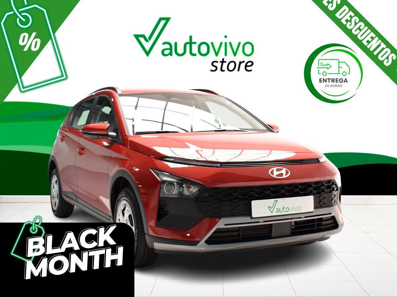 HYUNDAI Bayon (KLASS 1.0 TGDI MHEV 74KW 100CV 5P) en Barcelona