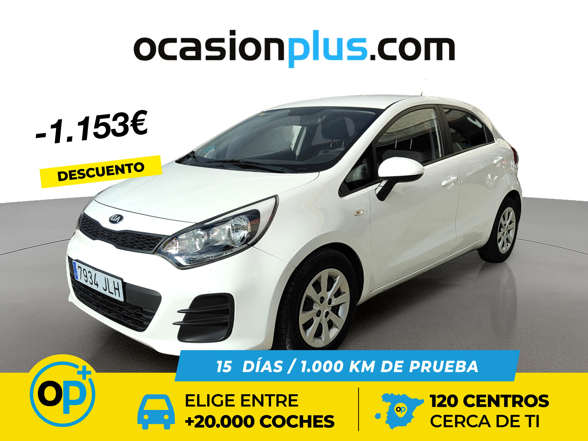 KIA Rio (1.2 CVVT Concept 62 kW (84 CV)) en Madrid