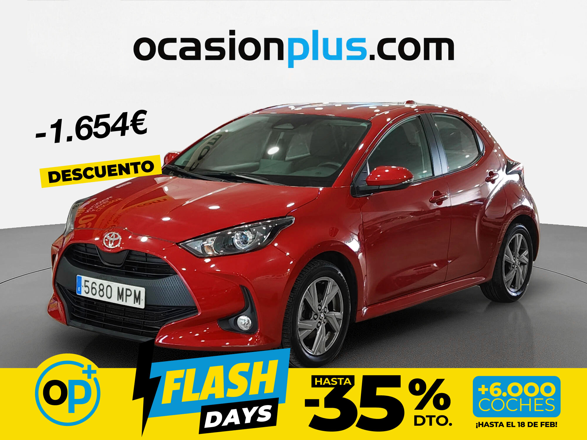 Foto del TOYOTA Yaris 120H 1.5 Active Plus