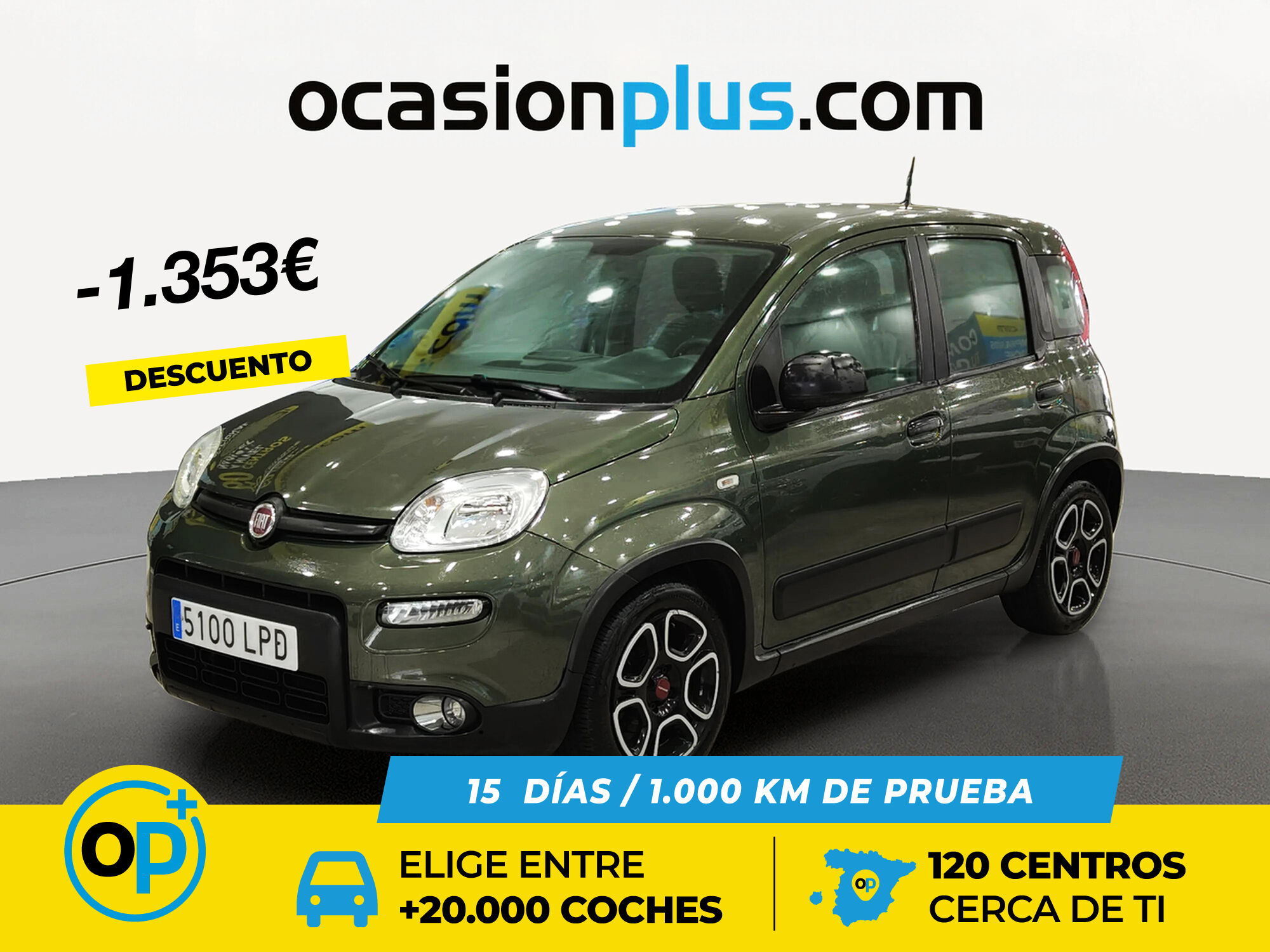 FIAT Panda (1.0 Hybrid GSE City Life 51 kW (70 CV)) en Madrid