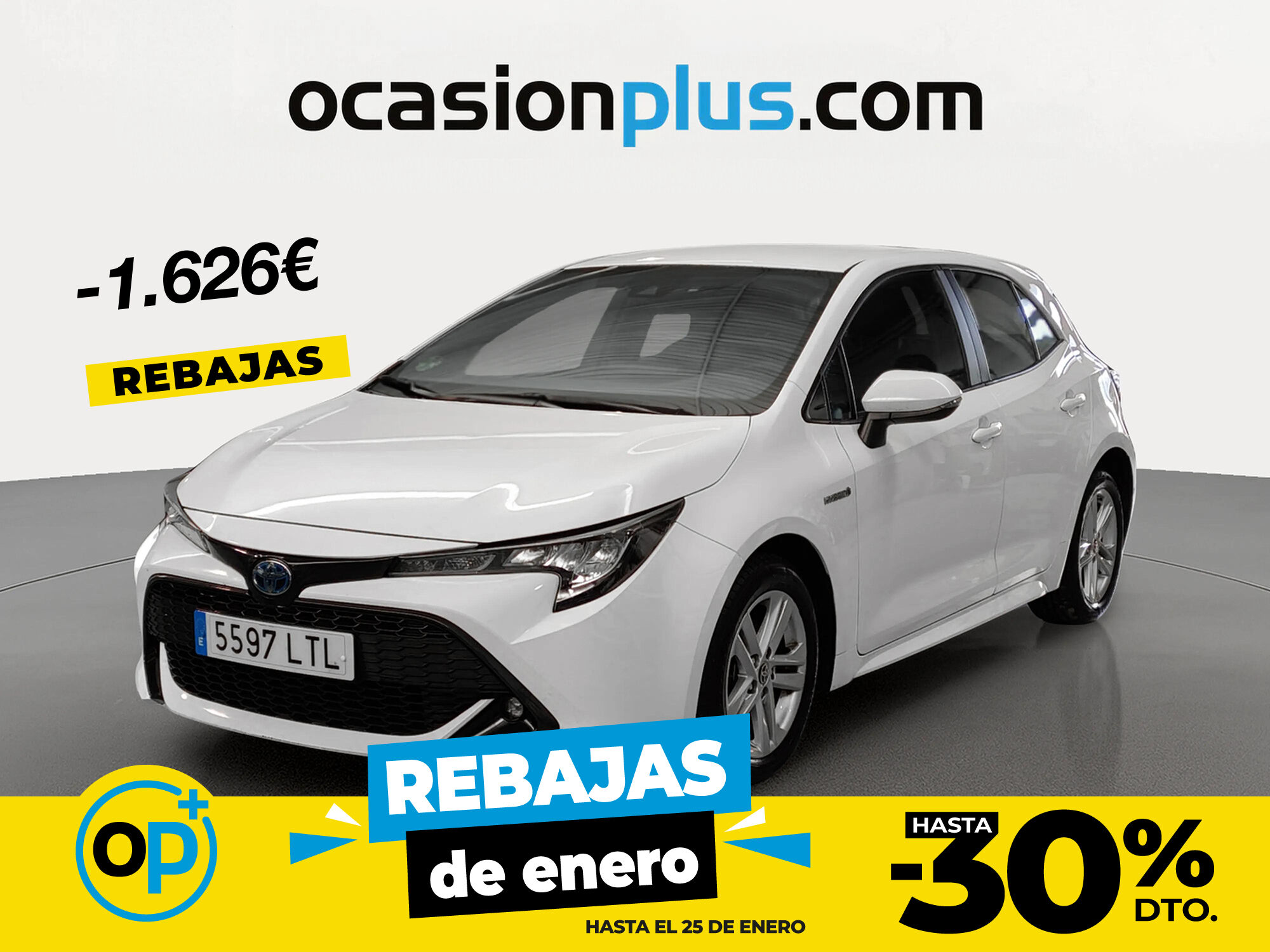 TOYOTA Corolla (1.8 125 Híbrido Active Tech E-CVT 90 kW (122 CV)) en Madrid