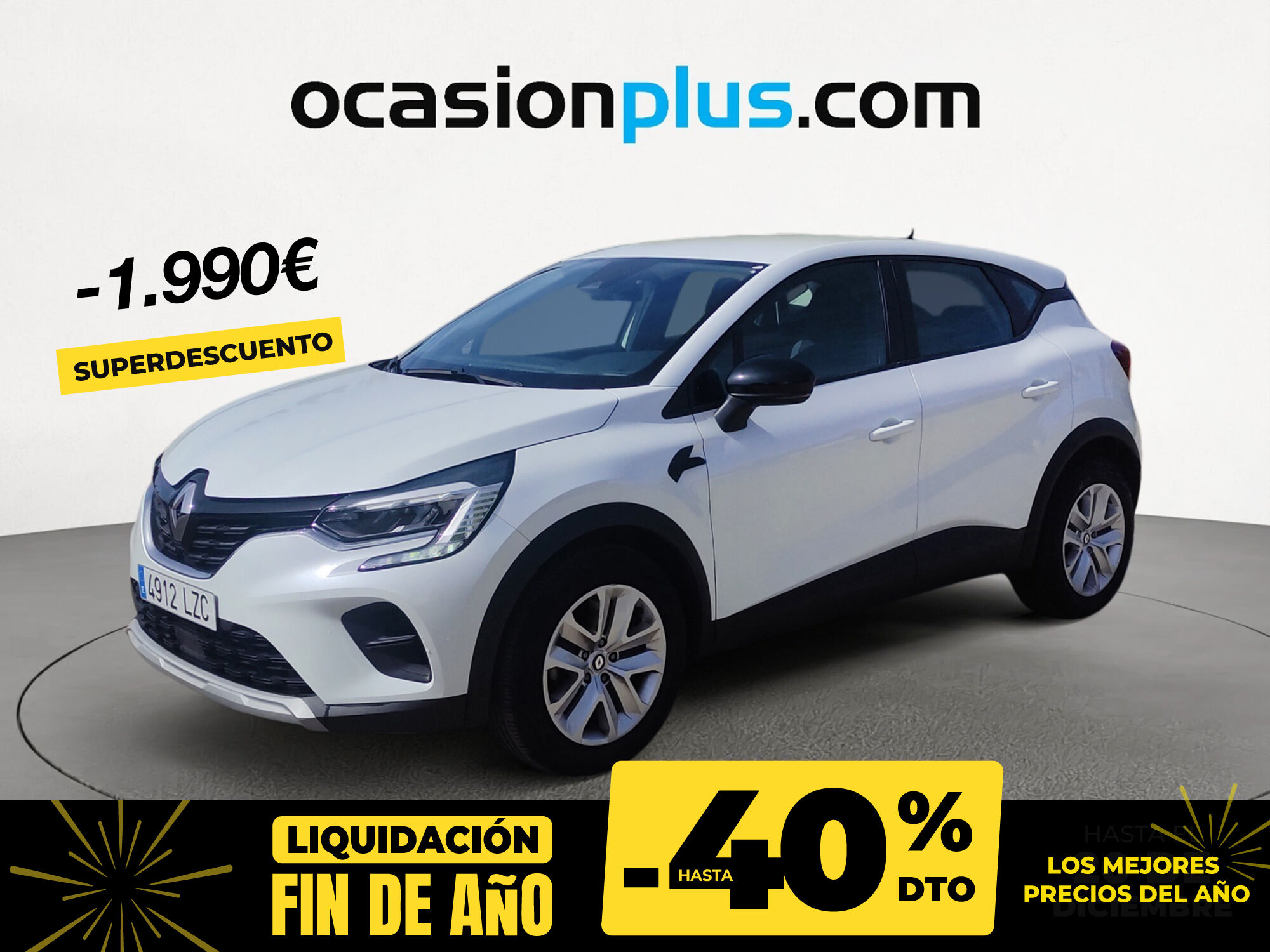 RENAULT Captur (Intens TCe GLP 74 kW (100 CV)) en Madrid