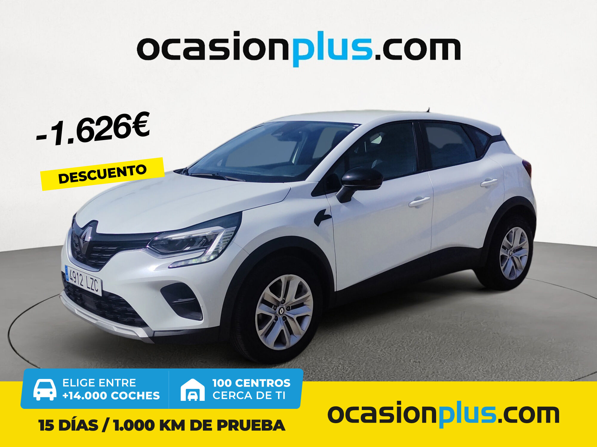 RENAULT Captur (Intens TCe GLP 74 kW (100 CV)) en Madrid