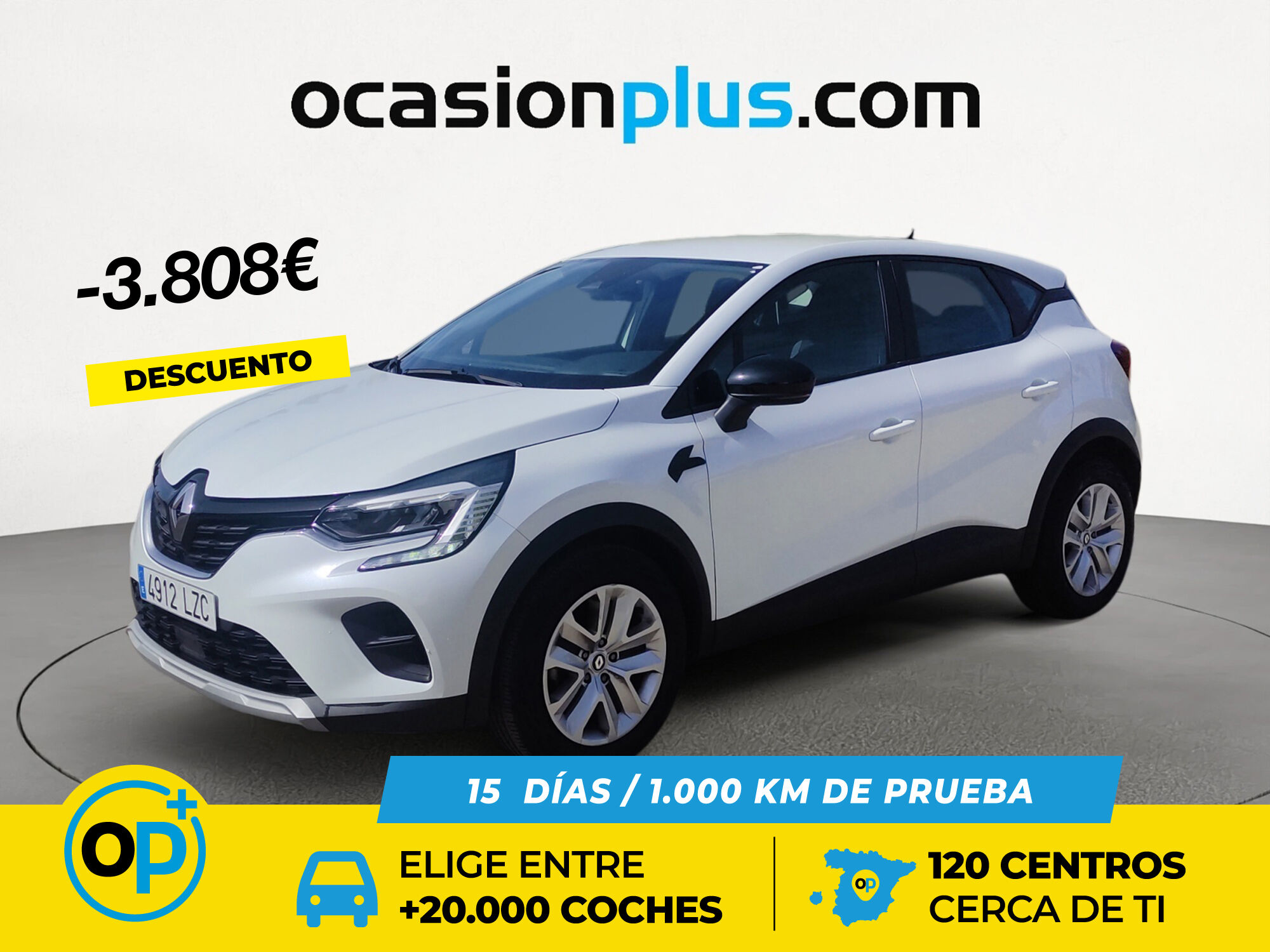 RENAULT Captur (Intens TCe GLP 74 kW (100 CV)) en Madrid