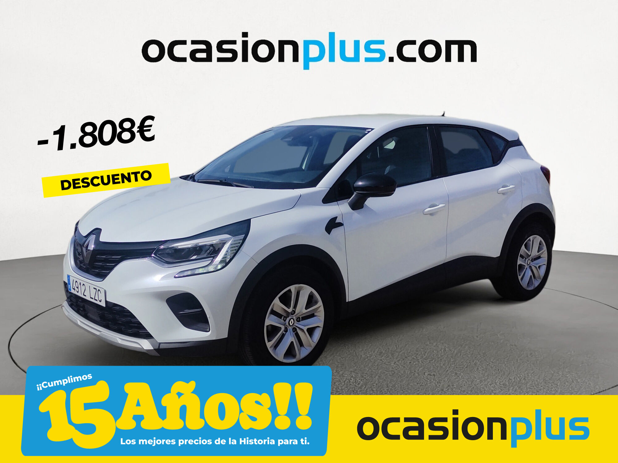 RENAULT Captur (Intens TCe GLP 74 kW (100 CV)) en Madrid