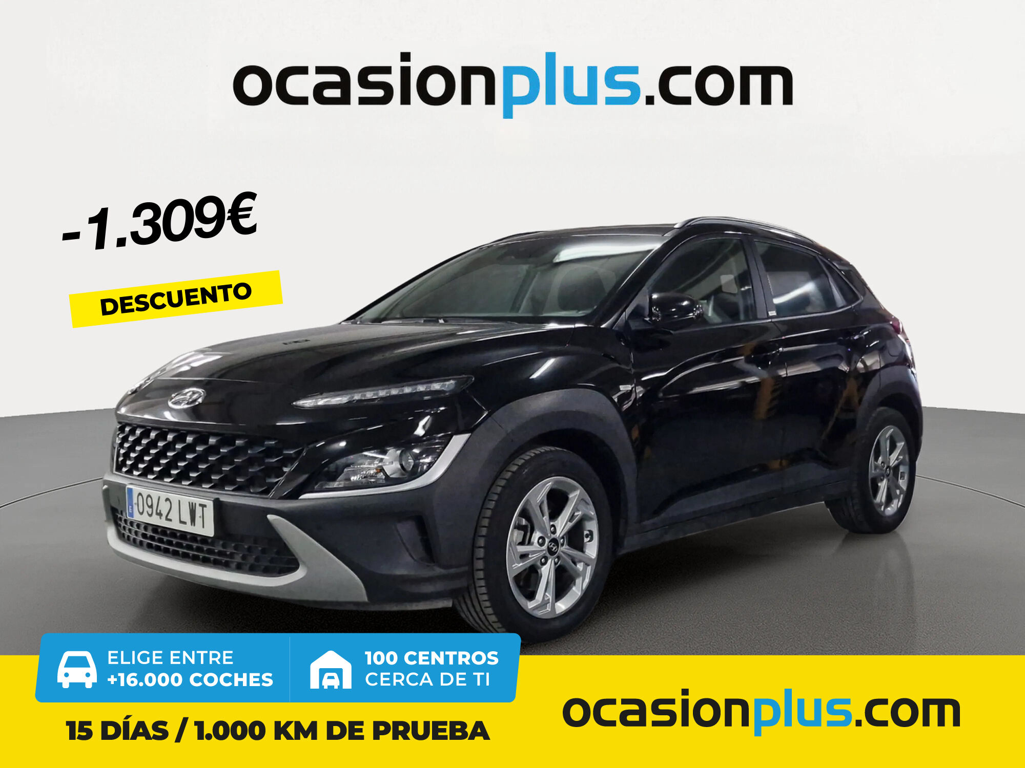 HYUNDAI Kona (1.0 TGDi 48V Tecno 4x2 88 kW (120 CV)) en Madrid