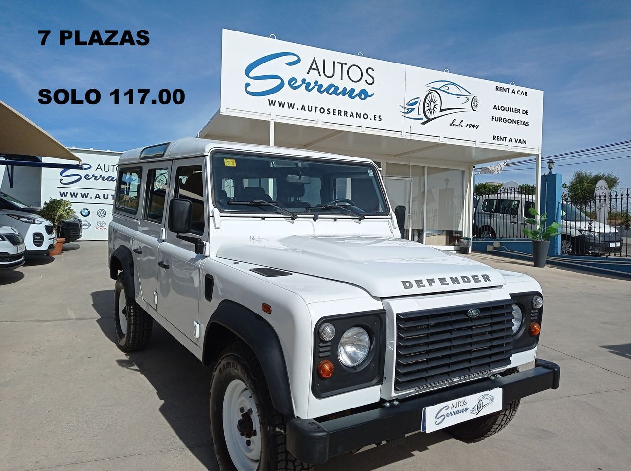 LAND ROVER Defender (110SW E 122CV 5P MANUAL) en Málaga