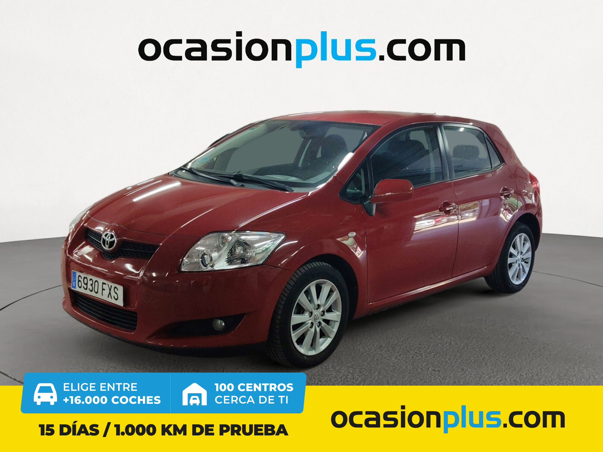 TOYOTA Auris (1.6 VVT-I Dual Sol M/M 91 kW (124 CV)) en Madrid