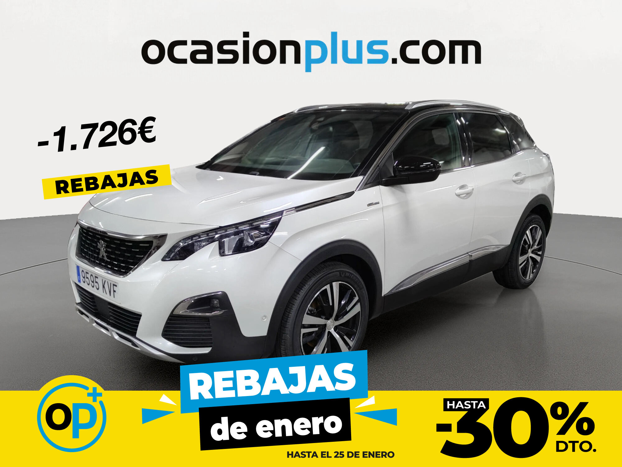 PEUGEOT 3008 (BlueHDI 130 S&S GT Line 96 kW (130 CV)) en Madrid