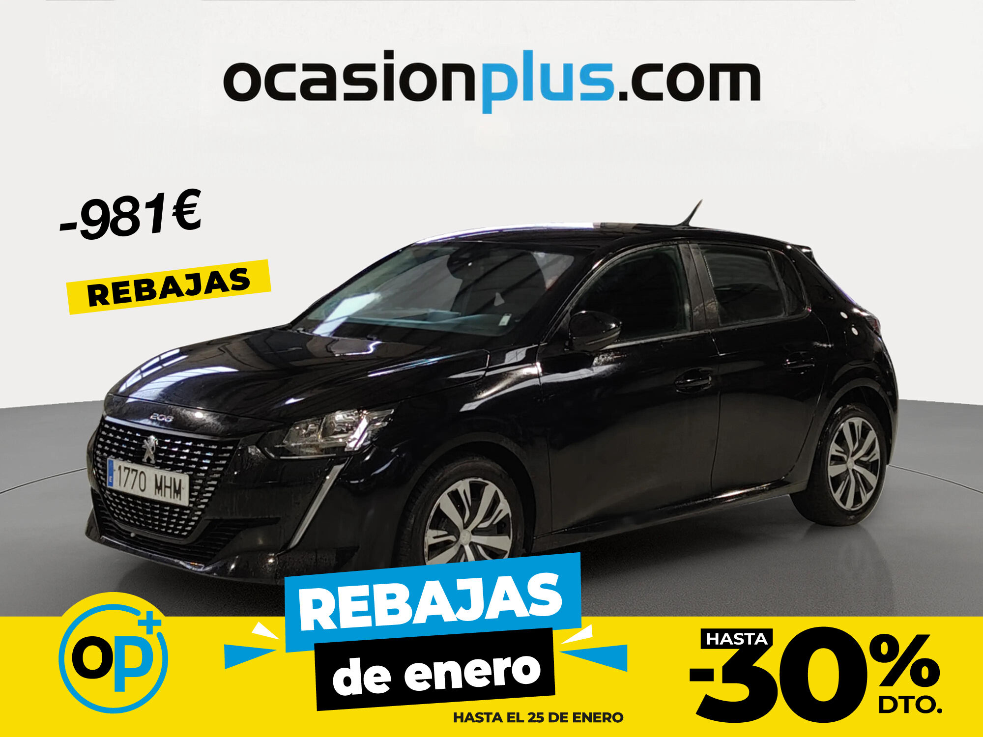 PEUGEOT 208 (PureTech 100 Active Pack 75 kW (100 CV)) en Madrid