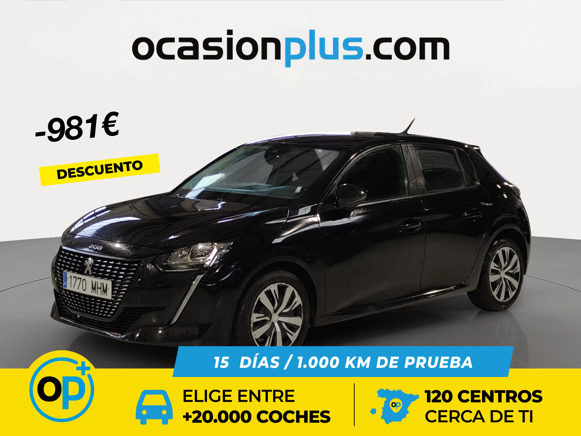 PEUGEOT 208 (PureTech 100 Active Pack 75 kW (100 CV)) en Madrid