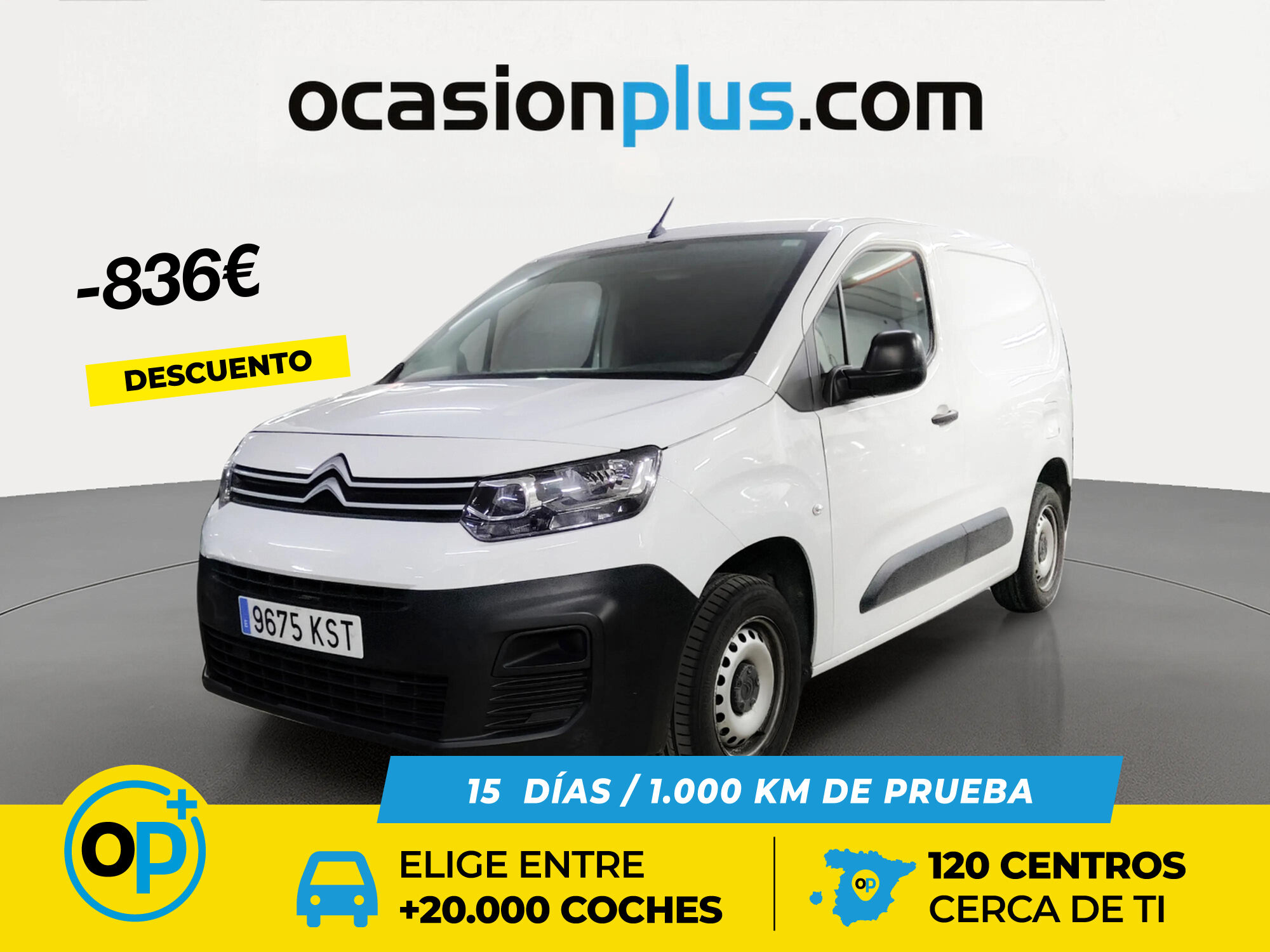 Foto del CITROEN Berlingo Van BlueHDi Talla M Control 75