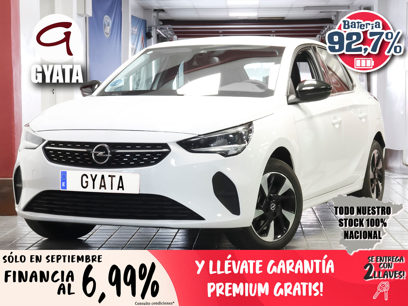 OPEL Corsa (50kWh Elegance-e 100 kW (136 CV)) en Madrid