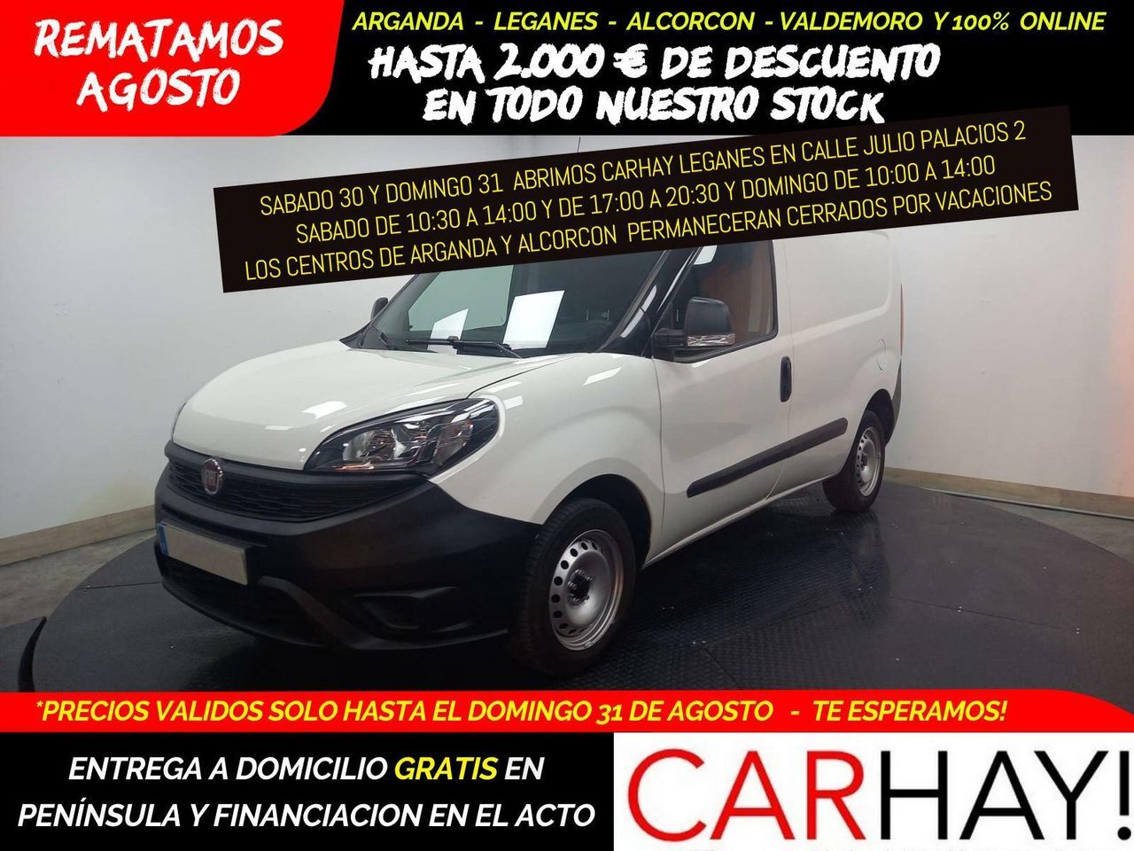 FIAT Dobló (BASE 1.3 MULTIJET 70KW (95CV)) en Madrid