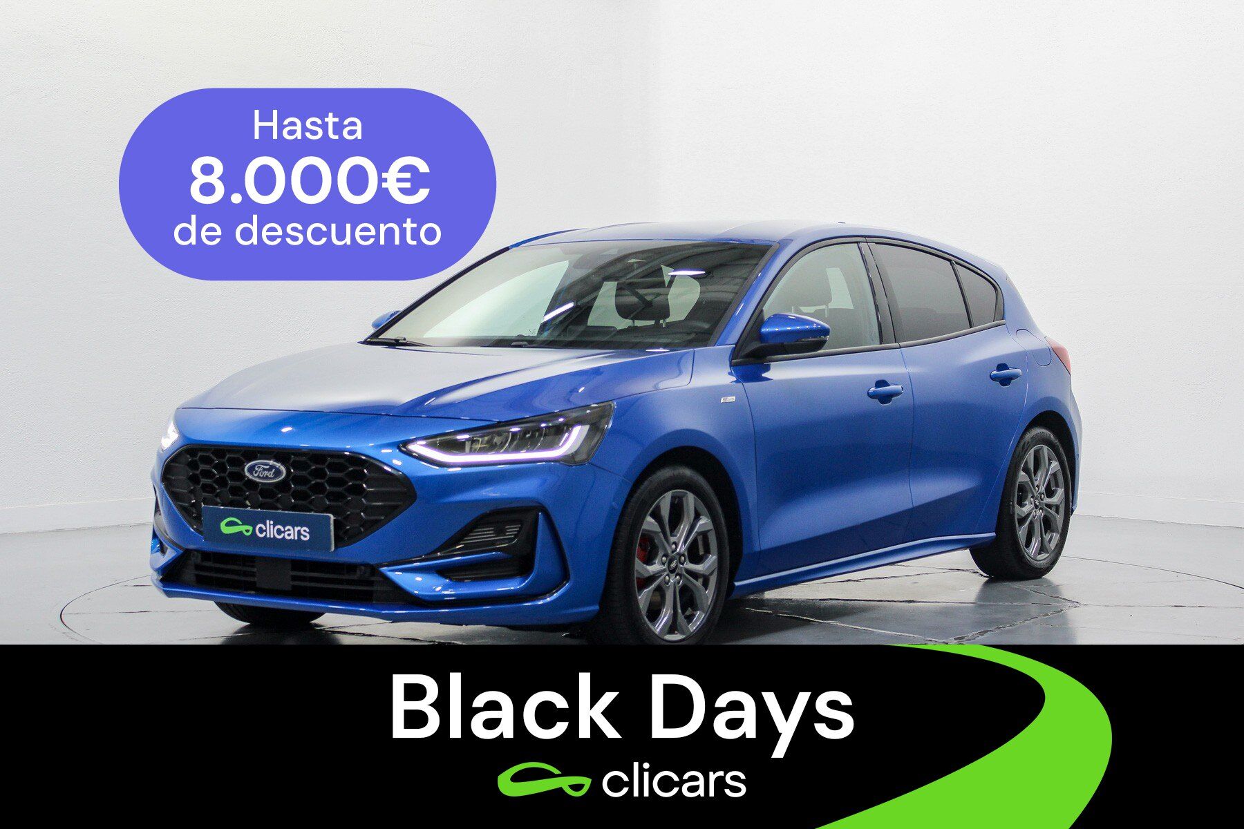 FORD Focus (Focus 1.0 Ecoboost MHEV ST-Line Design SIP 125) en Madrid