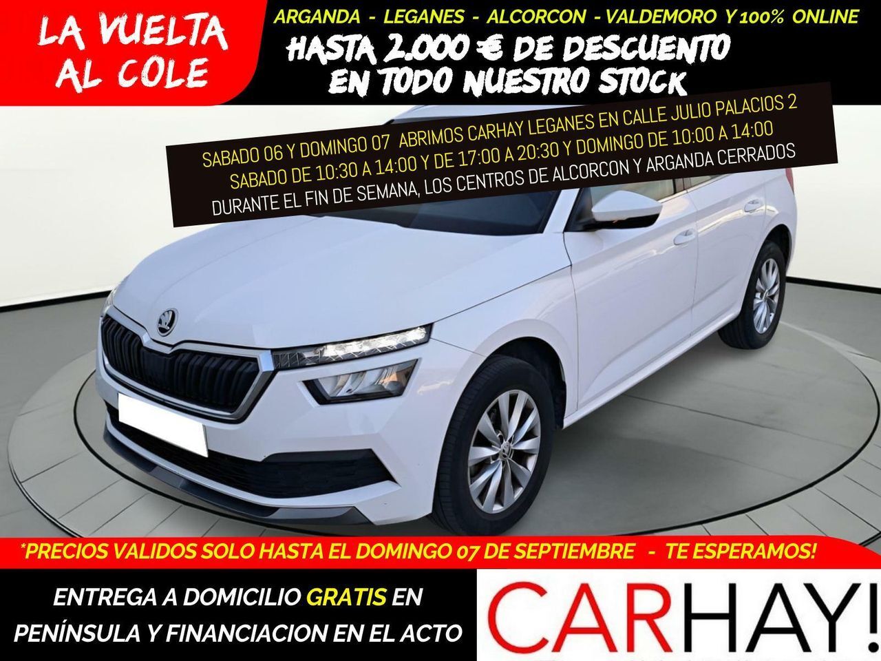 SKODA Kamiq (1.0 TSI 81KW (110CV) DSG AMBITION (CX)) en Madrid