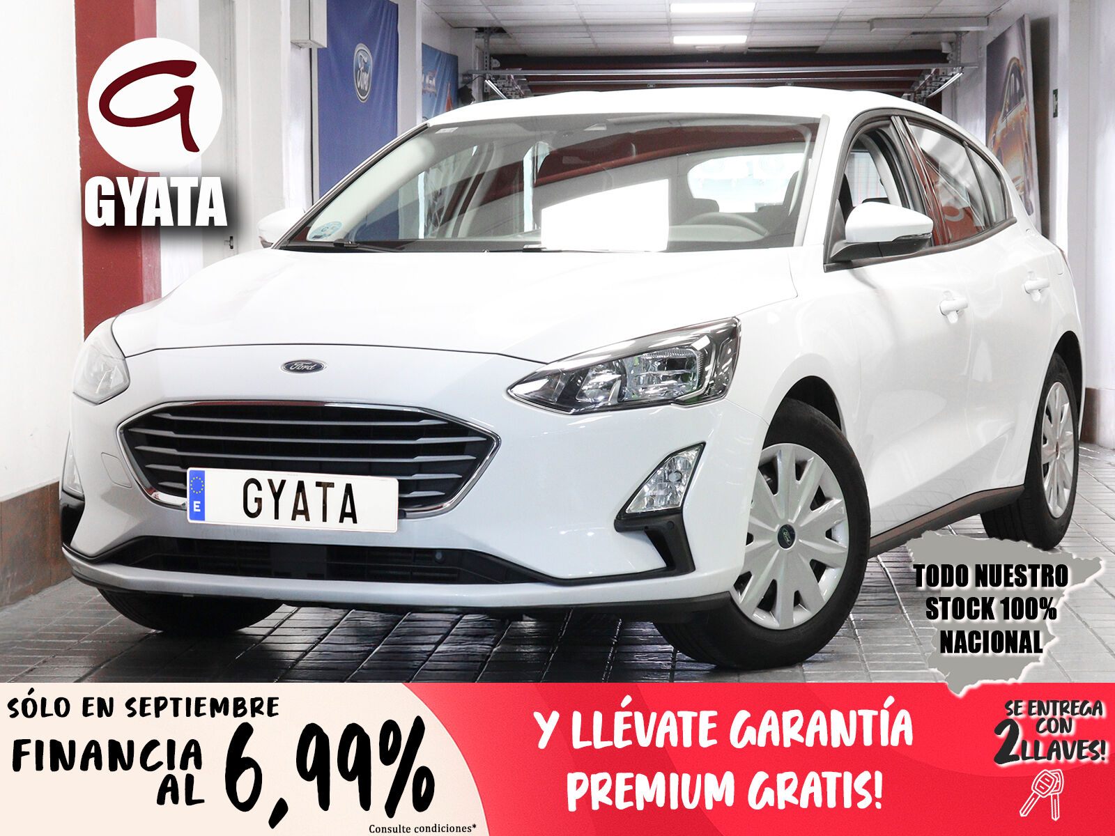 FORD Focus (1.0 Ecoboost Trend 74 kW (100 CV)) en Madrid