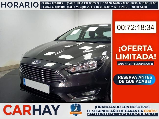 FORD Focus (BERLINE TITANIUM 1.0 ECOBOOST 125CV BVM6) en Madrid