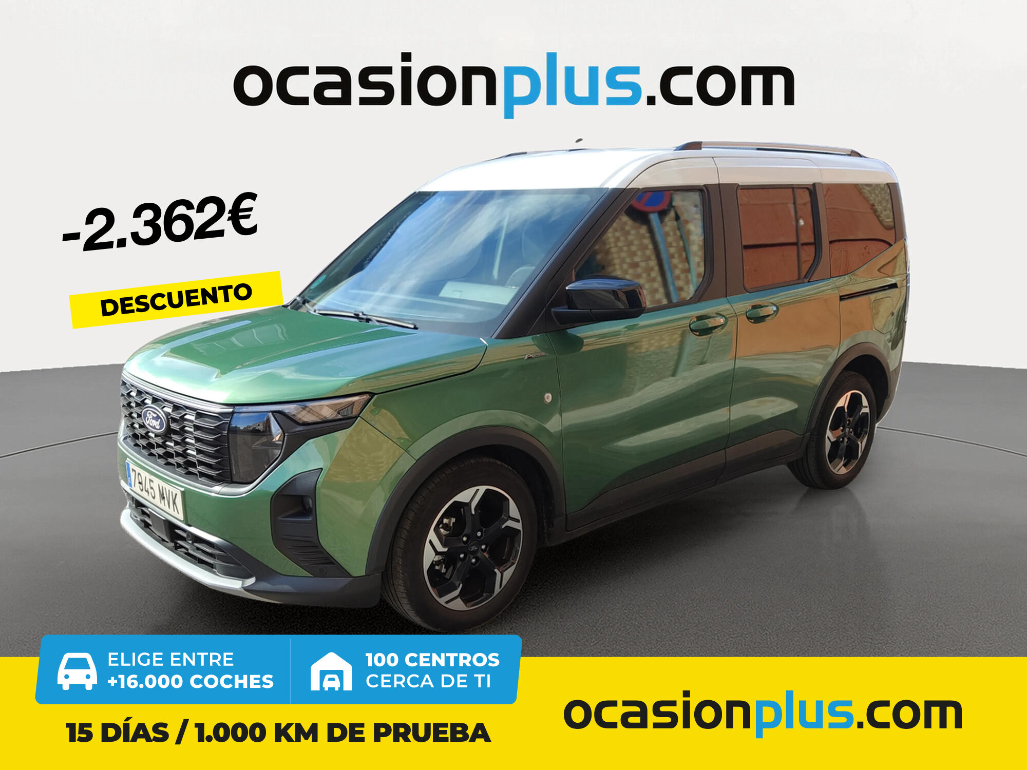 FORD Tourneo Courier (1.0 Ecoboost Active 92 kW (125 CV)) en Madrid