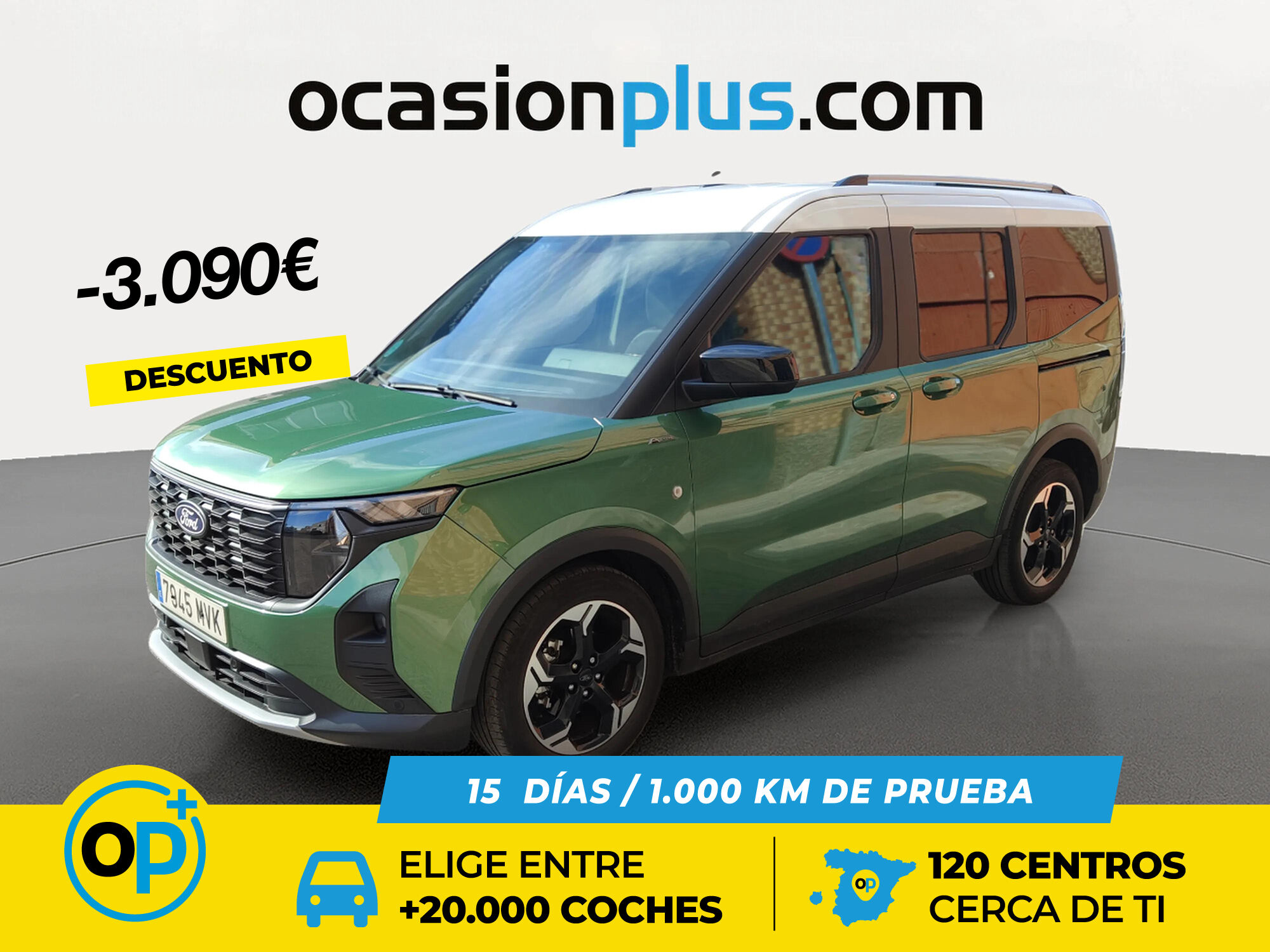 FORD Tourneo Courier (1.0 Ecoboost Active 92 kW (125 CV)) en Madrid
