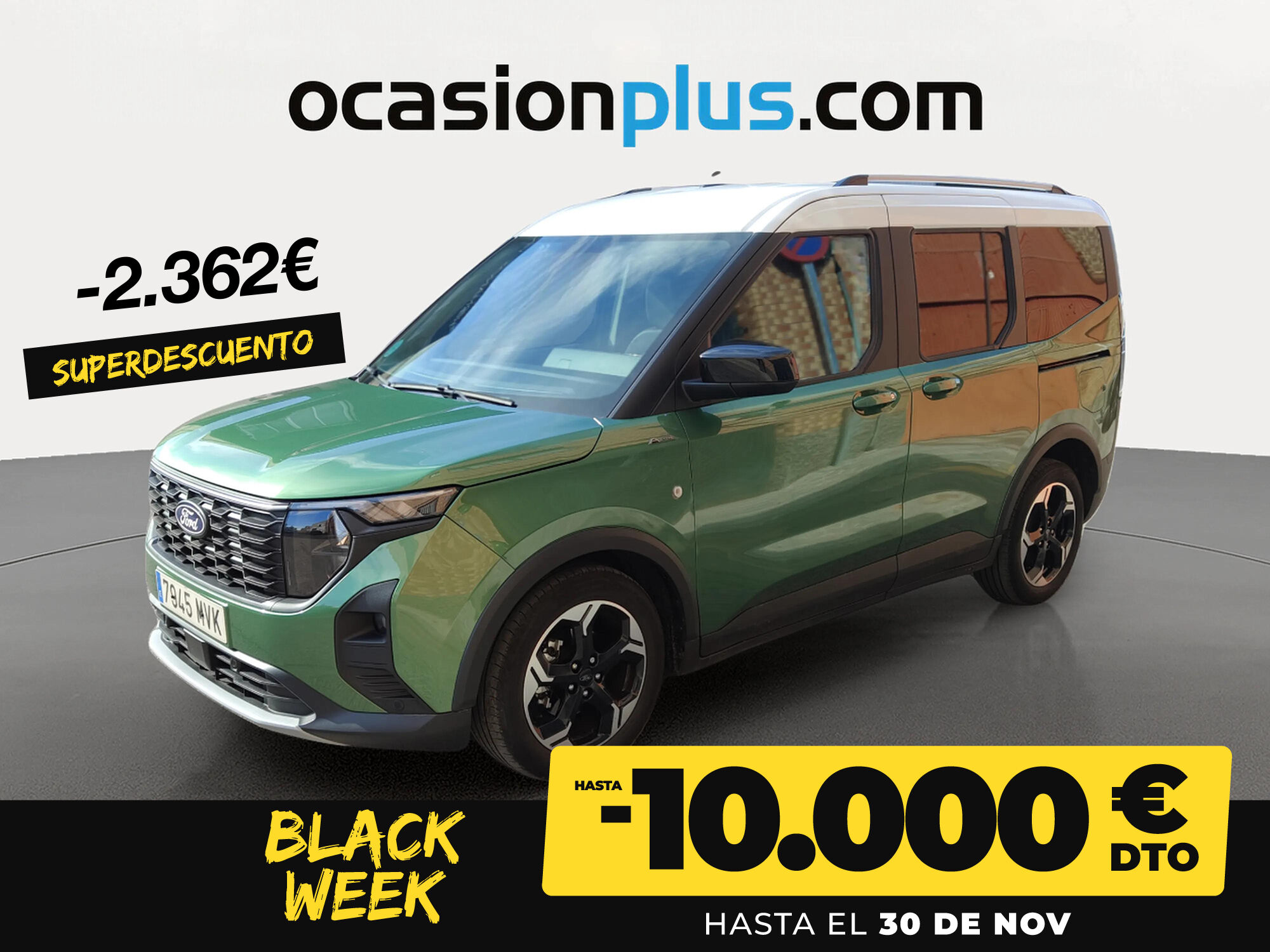 FORD Tourneo Courier (1.0 Ecoboost Active 92 kW (125 CV)) en Madrid