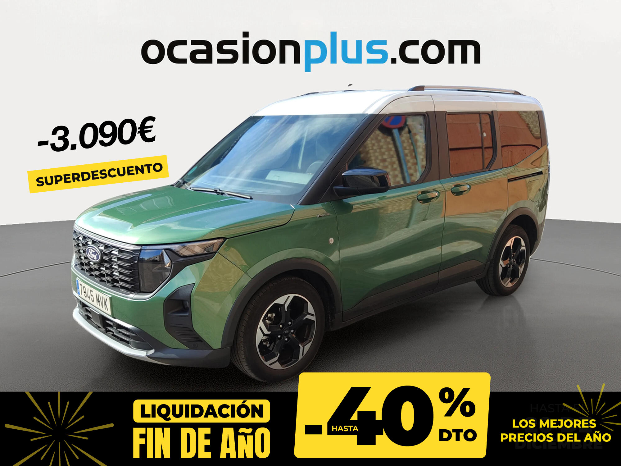 FORD Tourneo Courier (1.0 Ecoboost Active 92 kW (125 CV)) en Madrid