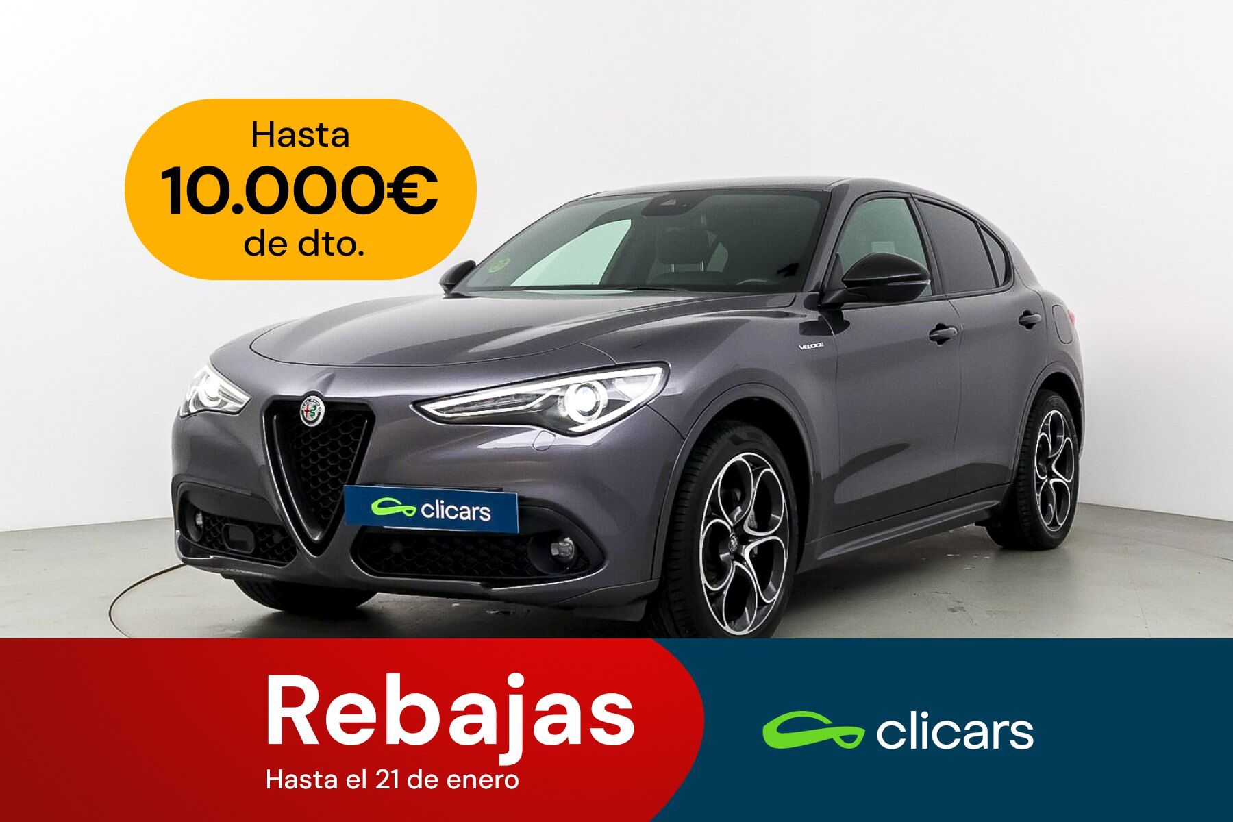 ALFA ROMEO Stelvio (Stelvio 2.2 Veloce Q4 210 Aut.) en Madrid