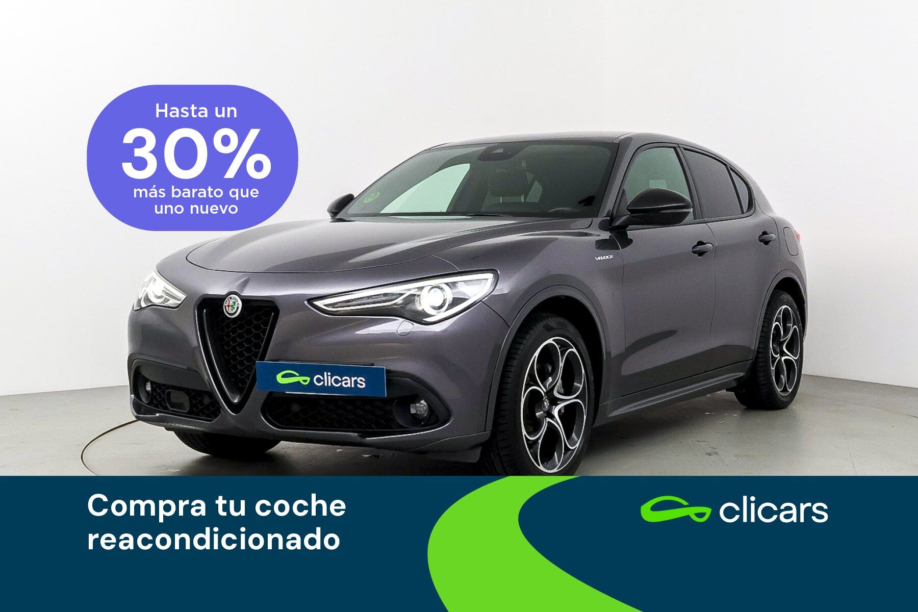 ALFA ROMEO Stelvio (Stelvio 2.2 Veloce Q4 210 Aut.) en Madrid