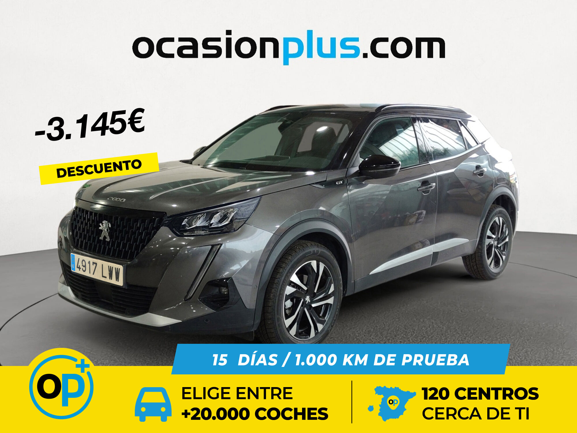 PEUGEOT 2008 (PureTech 130 S&S GT EAT8 96 kW (130 CV)) en Madrid