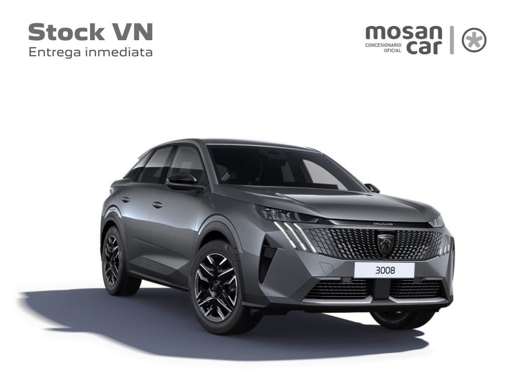 PEUGEOT 3008 (N 1.2 MHEV 145 EDCS6 ALLURE GPS LL19 RADAR AR+CAM) en Madrid