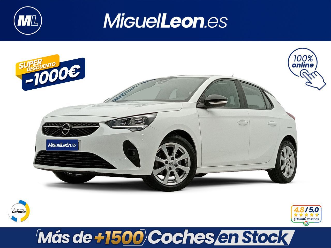 OPEL Corsa (1.2T XHL 74kW (100CV) Edition) en Palmas, Las