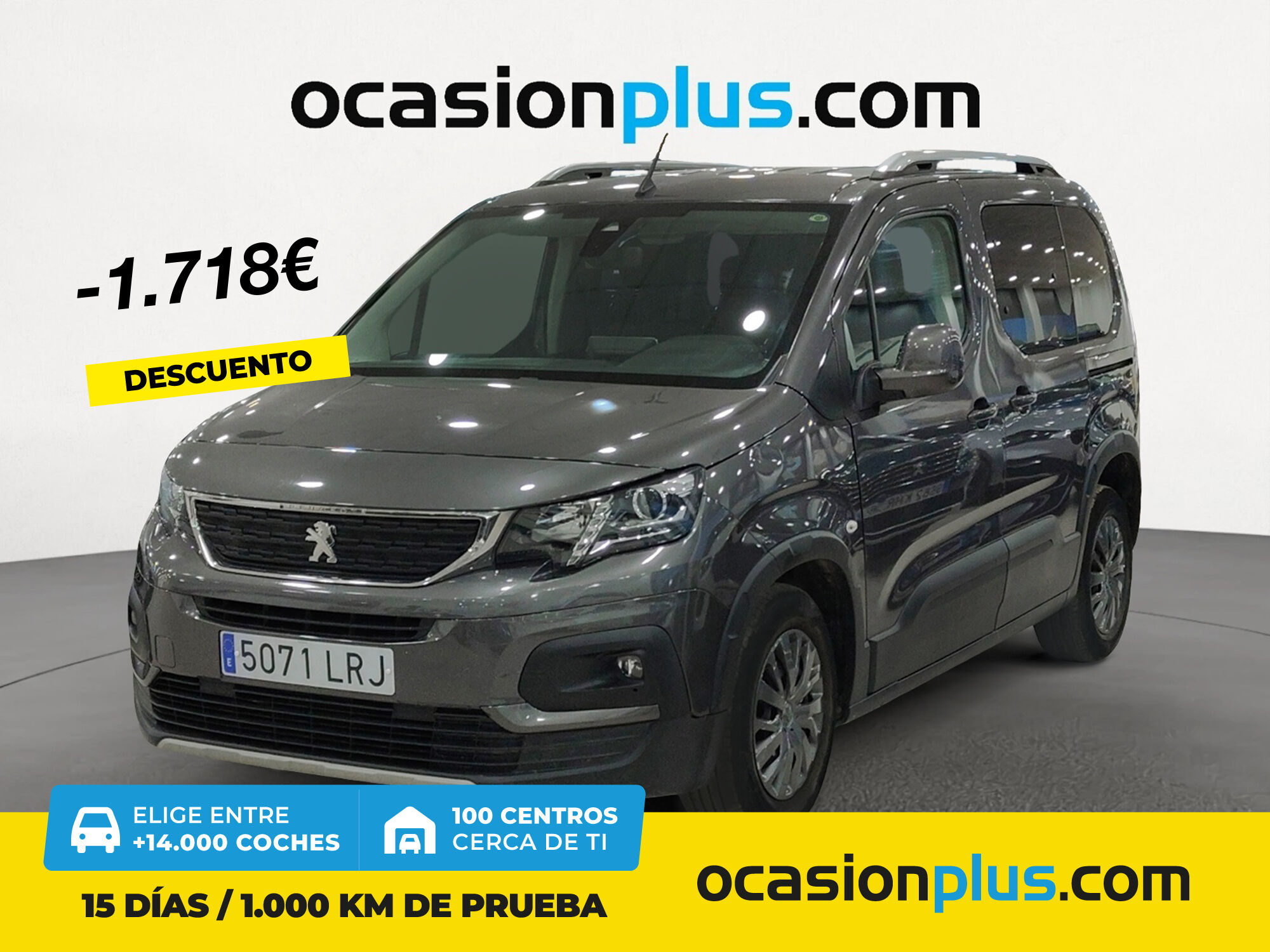 PEUGEOT Rifter (BlueHDi 130 S&S Allure Standard 96 kW (130 CV)) en Madrid