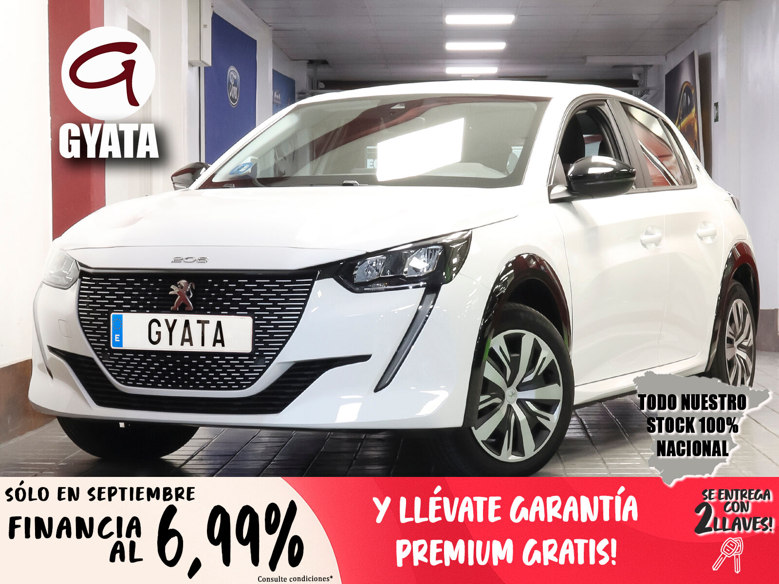 PEUGEOT 208 (Eléctrico Active Pack 100 kW (136 CV)) en Madrid