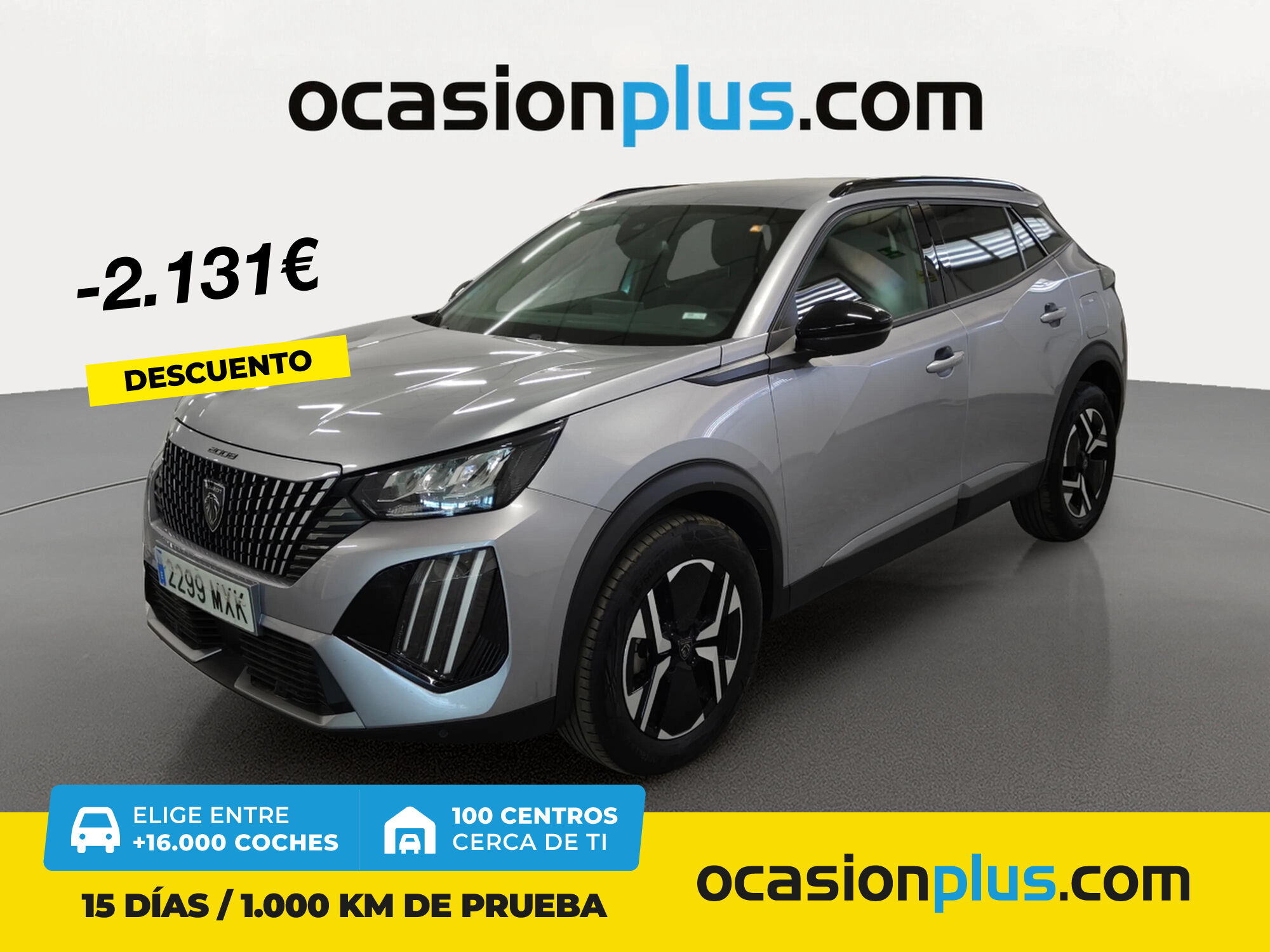 PEUGEOT 2008 (Allure Hybrid eDCS6 100 kW (136 CV)) en Madrid