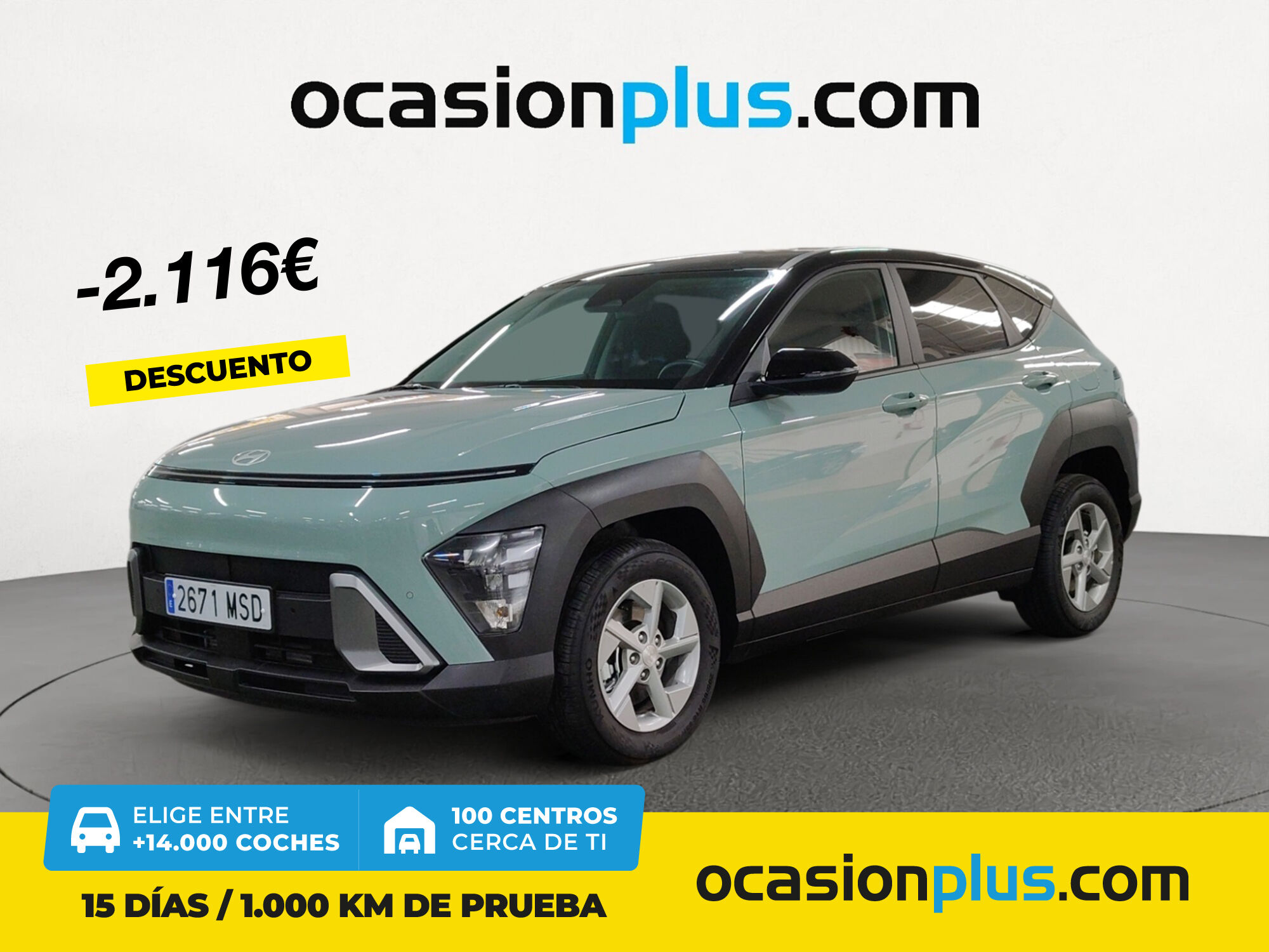 HYUNDAI Kona (1.0 TGDi Maxx 4x2 88 kW (120 CV)) en Madrid