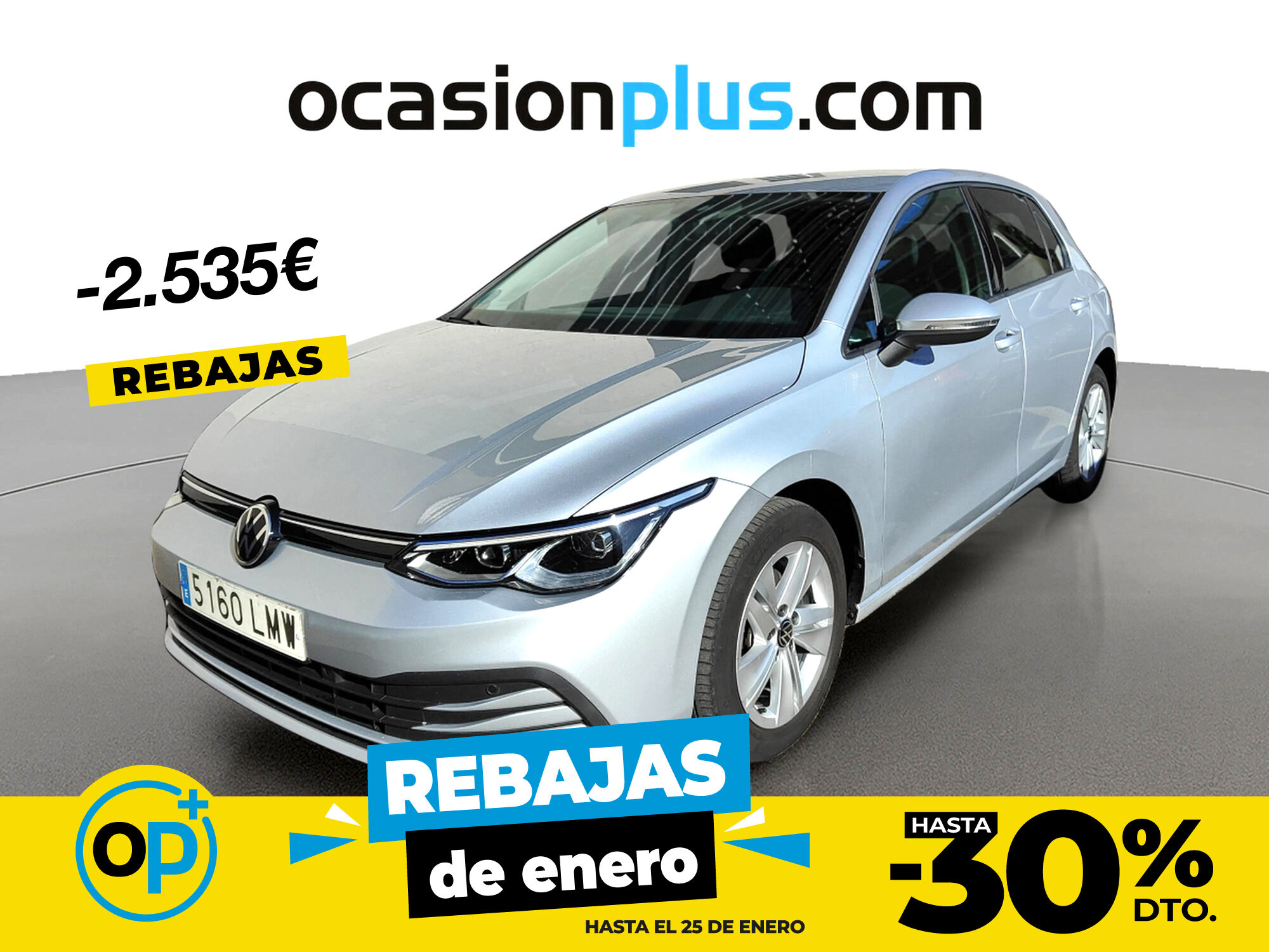 VOLKSWAGEN Golf (Life 1.5 eTSI 110 kW (150 CV) DSG) en Madrid