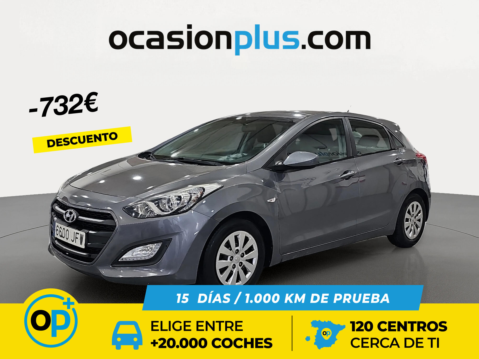 HYUNDAI i30 (1.4 CRDI Klass 66 kW (90 CV)) en Madrid