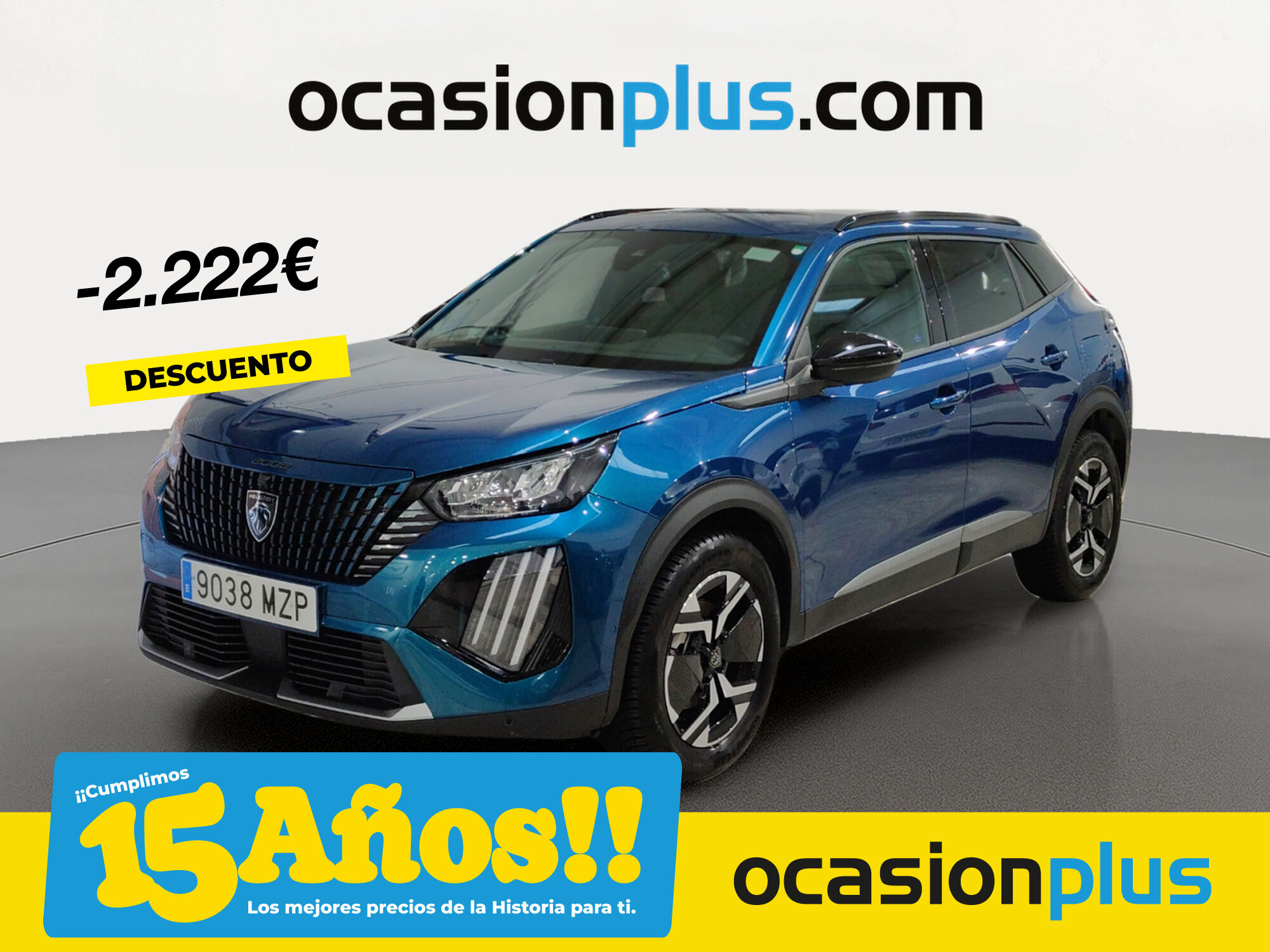 PEUGEOT 2008 (Allure Hybrid eDCS6 107 kW (145 CV)) en Madrid
