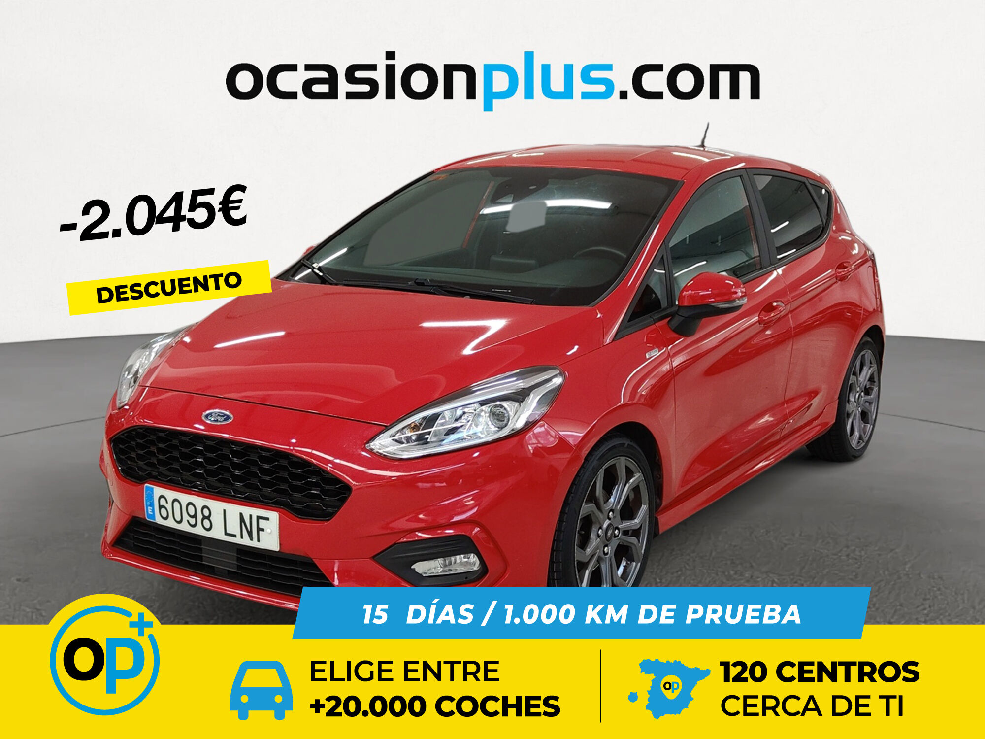 FORD Fiesta (1.0 EcoBoost S&S ST-Line 70 kW (95 CV)) en Madrid