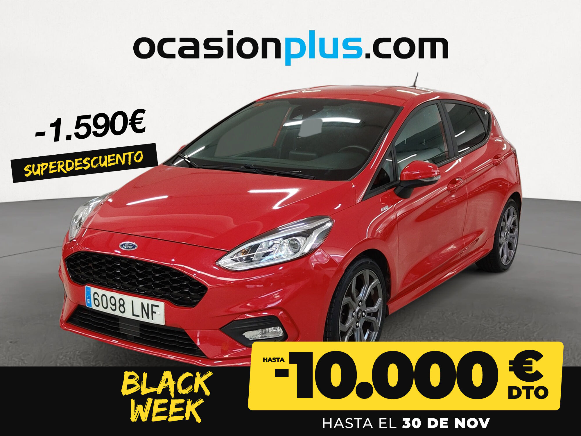 FORD Fiesta (1.0 EcoBoost S&S ST-Line 70 kW (95 CV)) en Madrid