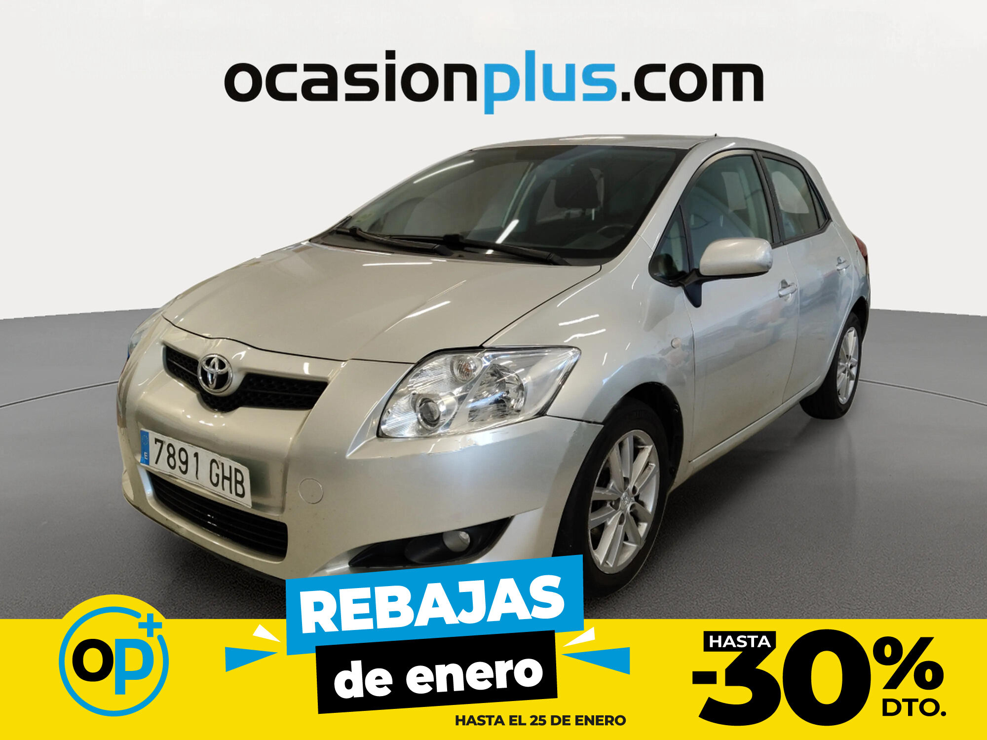 TOYOTA Auris (1.4 D-4D Luna Plus M/M 66 kW (90 CV)) en Madrid