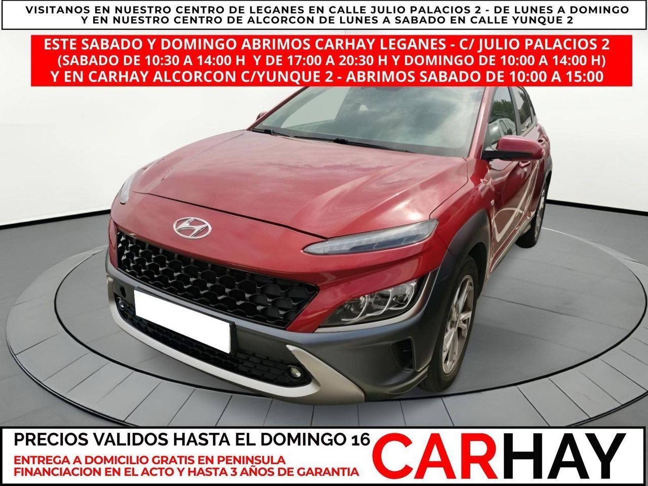 HYUNDAI Kona (TODOTERRENO 1.0 TGDI 48V TECNO 4X2) en Madrid