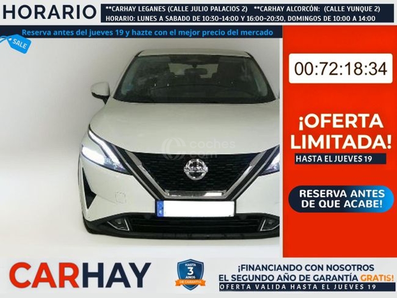 Foto del NISSAN Qashqai 1.3 DIG-T mHEV 12V Acenta 4x2 103kW