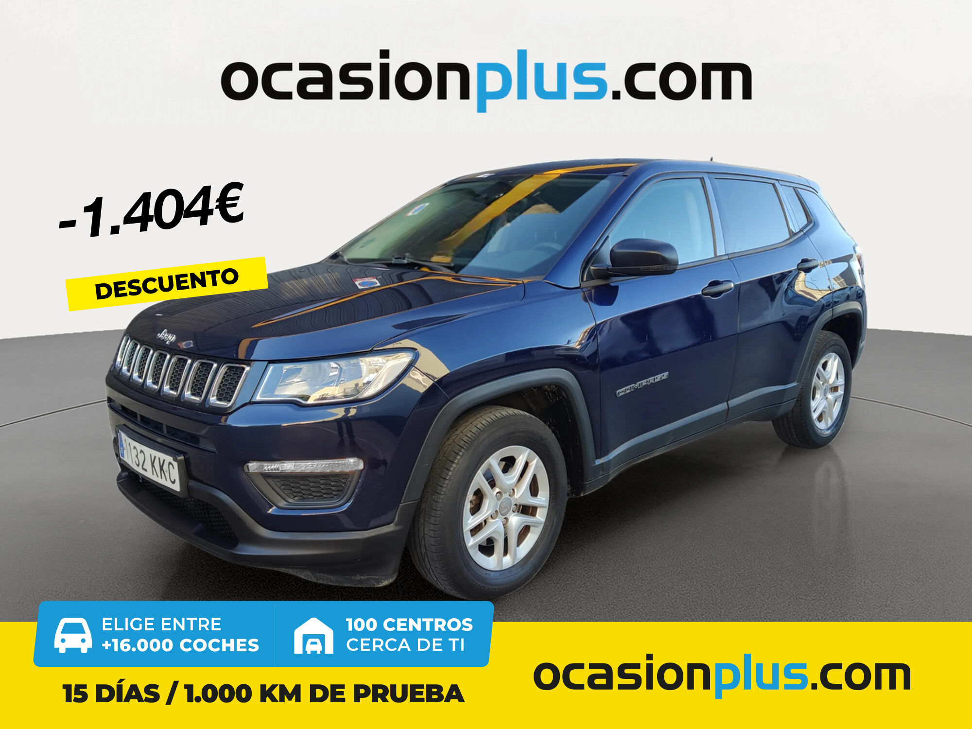 JEEP Compass (1.4 Multiair Sport 4x2 103 kW (140 CV)) en Madrid