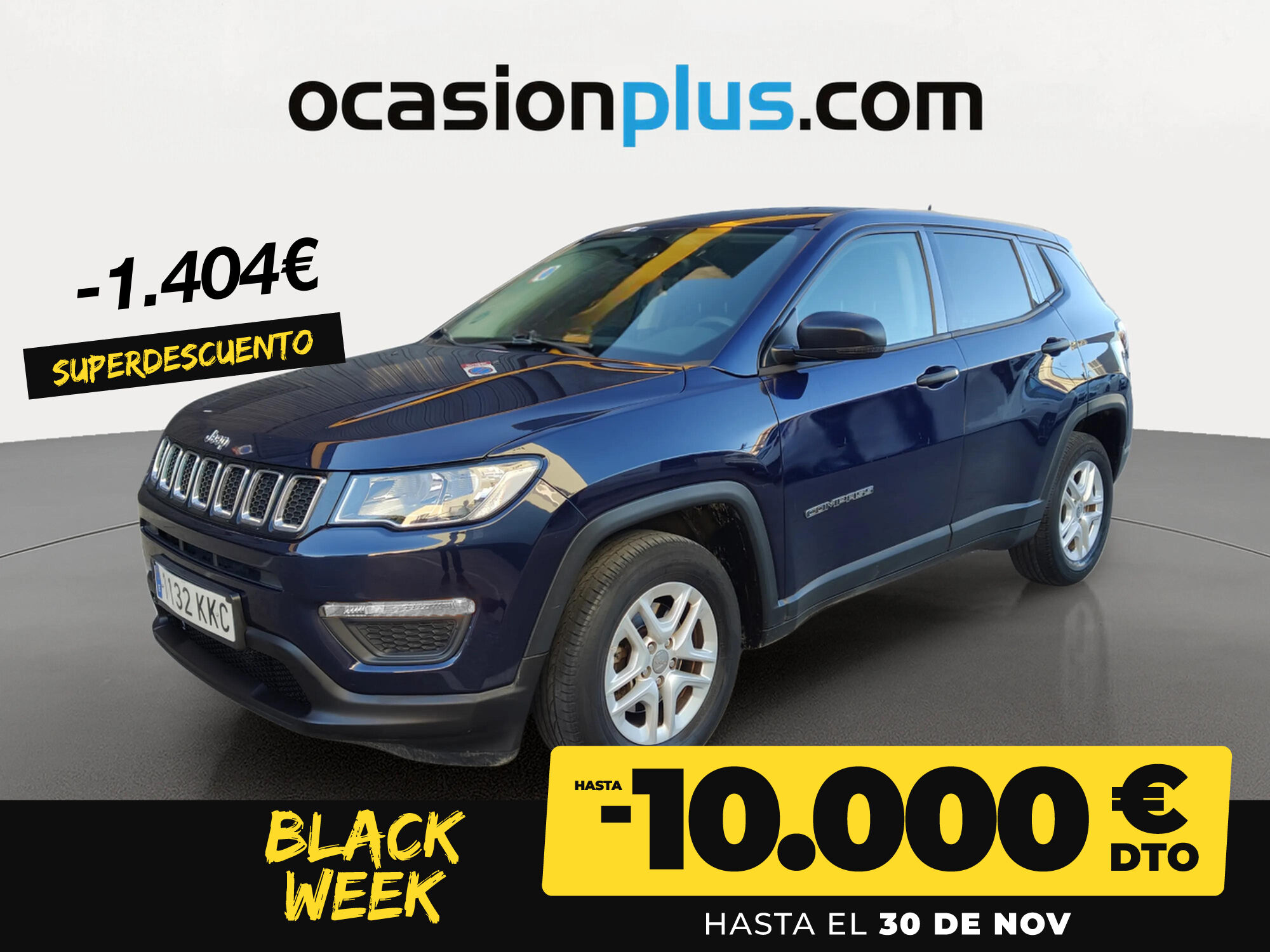 JEEP Compass (1.4 Multiair Sport 4x2 103 kW (140 CV)) en Madrid